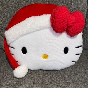 Hello Kitty Santa Pillow